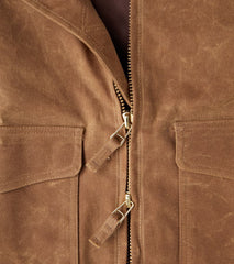 Carrier Jacket - 10oz Martexin Waxed Army Duck - Brush Brown