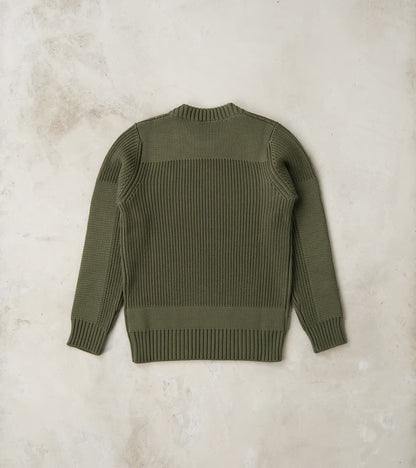 Rank-II Crewneck - Natural Green