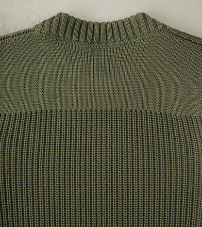 Rank-II Crewneck - Natural Green