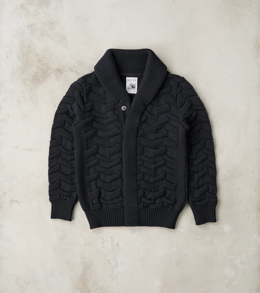 S.N.S. Herning Epigon-II Cardigan - Dark Mineral Grey