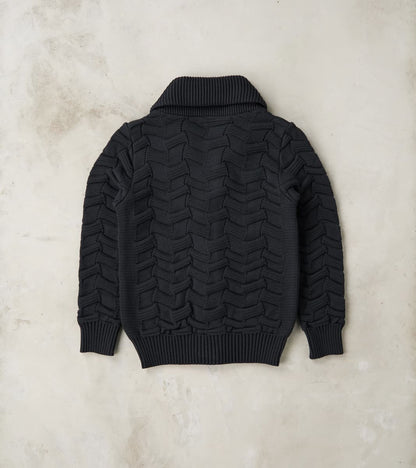 Epigon-II Cardigan - Dark Mineral Grey