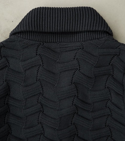 Epigon-II Cardigan - Dark Mineral Grey