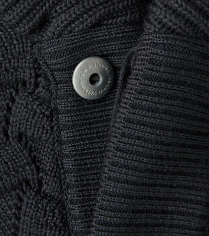 Epigon-II Cardigan - Dark Mineral Grey