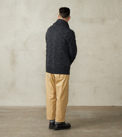 Epigon-II Cardigan - Dark Mineral Grey