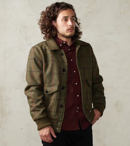 Harrison Jacket - Harris Tweed® Check - Forest Green