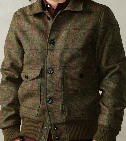 Harrison Jacket - Harris Tweed® Check - Forest Green