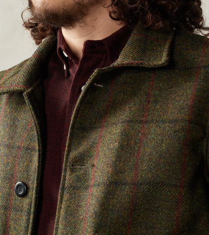 Harrison Jacket - Harris Tweed® Check - Forest Green