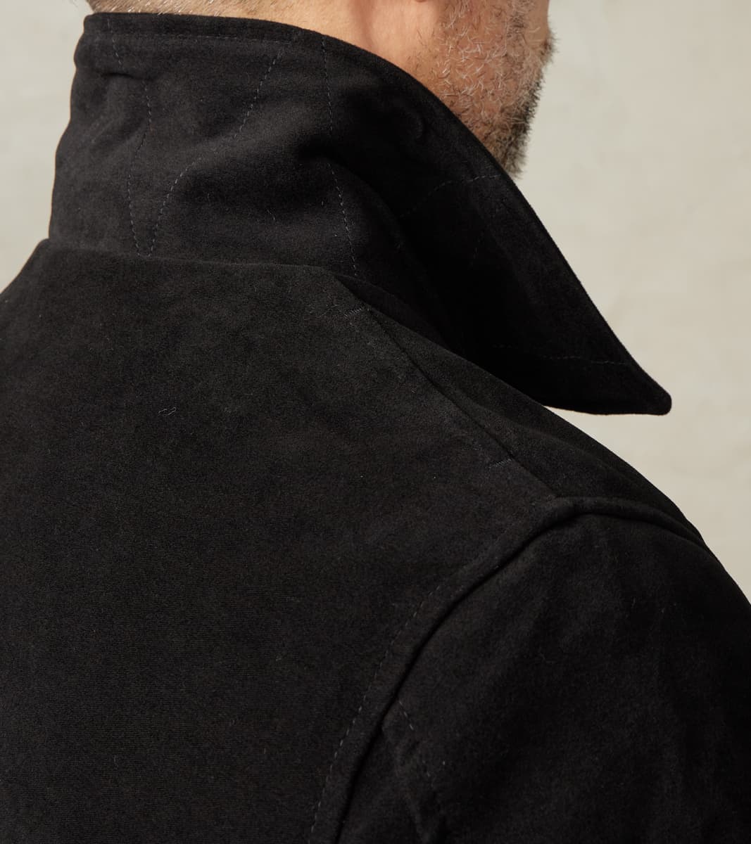 Carrier Jacket - Brisbane Moss® Moleskin - Black