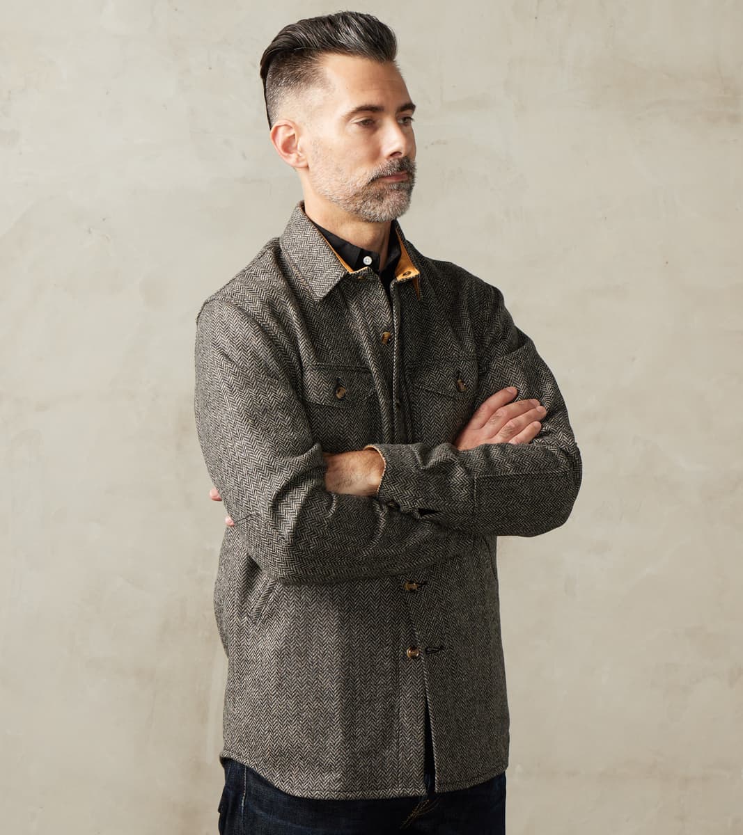 MONOGRAM CHECK OVERSHIRT (MENS) – HIRSHLEIFERS