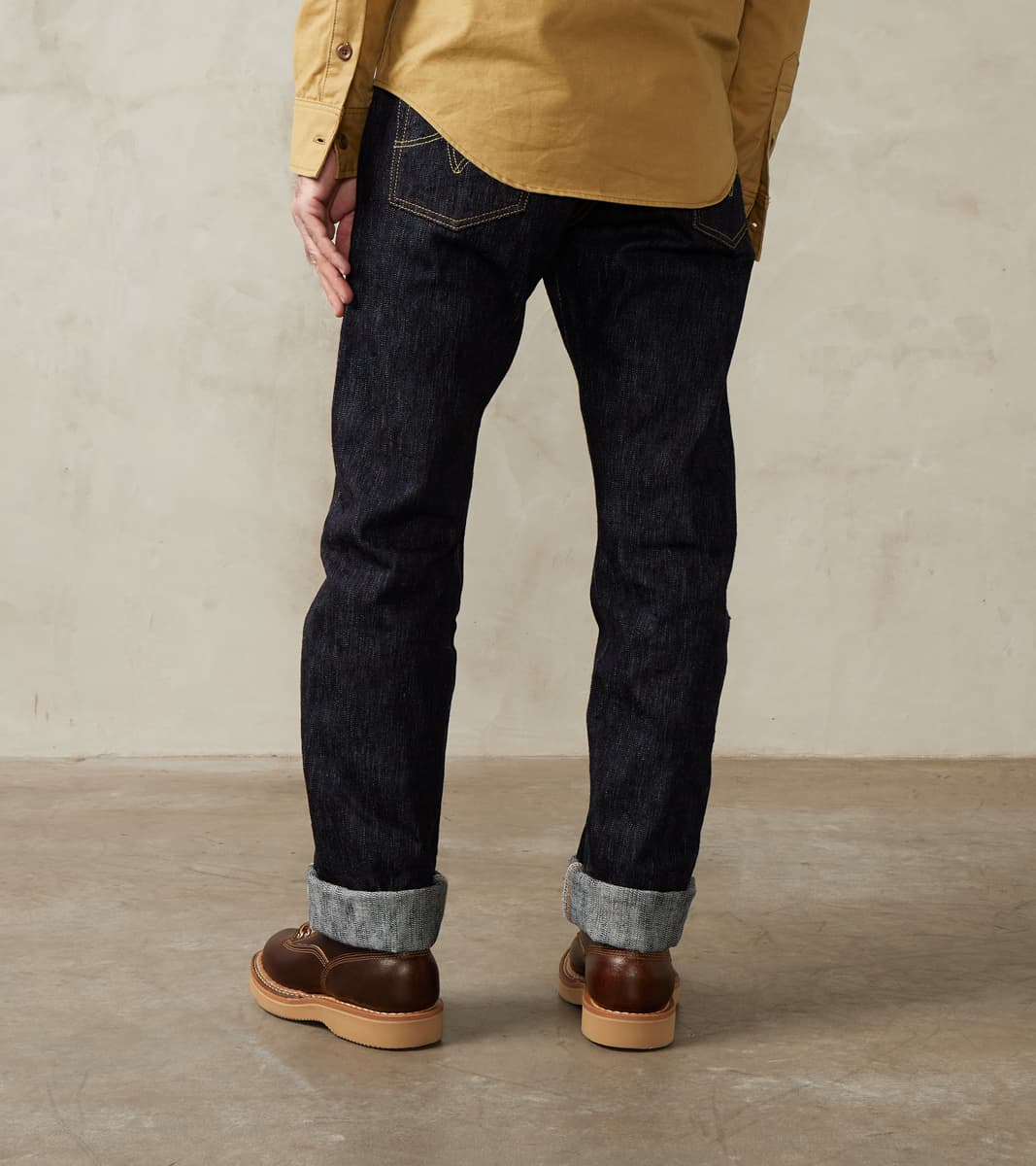 888S-SLB - High Rise Tapered - 16oz Slubby Indigo