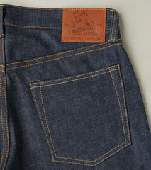 0605-40 - Natural Tapered - 14.7oz Legacy Blue