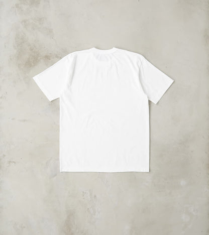 UTIL-WHT - UTILITEES Crew Neck T-Shirt - 5.5oz Loopwheel White