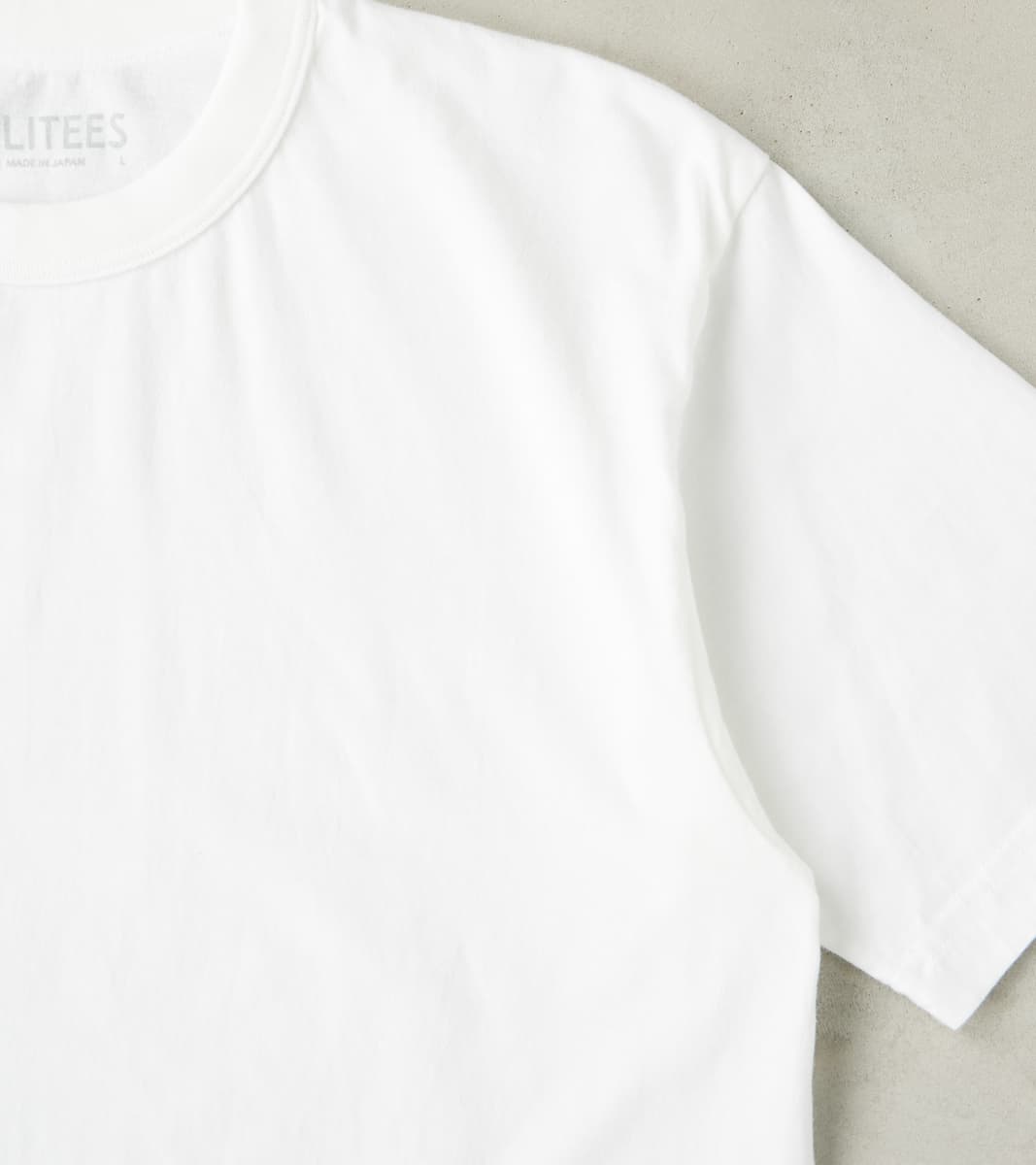 UTIL-WHT - UTILITEES Crew Neck T-Shirt - 5.5oz Loopwheel White