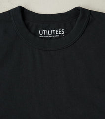 UTIL-BLK - UTILITEES Crew Neck T-Shirt - 5.5oz Loopwheel Black