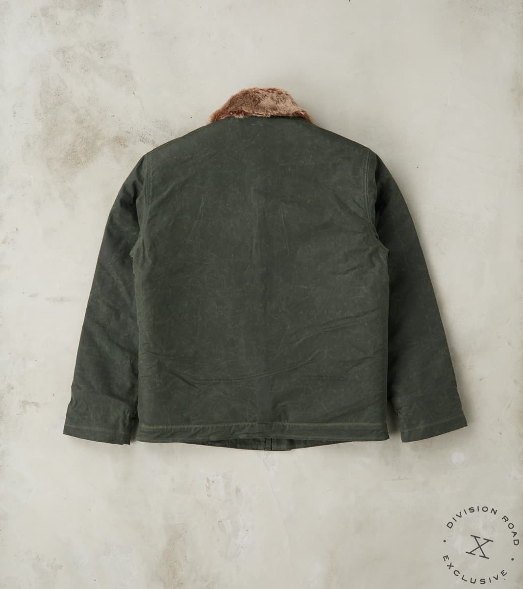 N-1 Deck Jacket - 7oz Martexin Waxed Sailcloth - Dark Moss