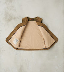 Hunter Vest Retaia - Olive Melton Wool