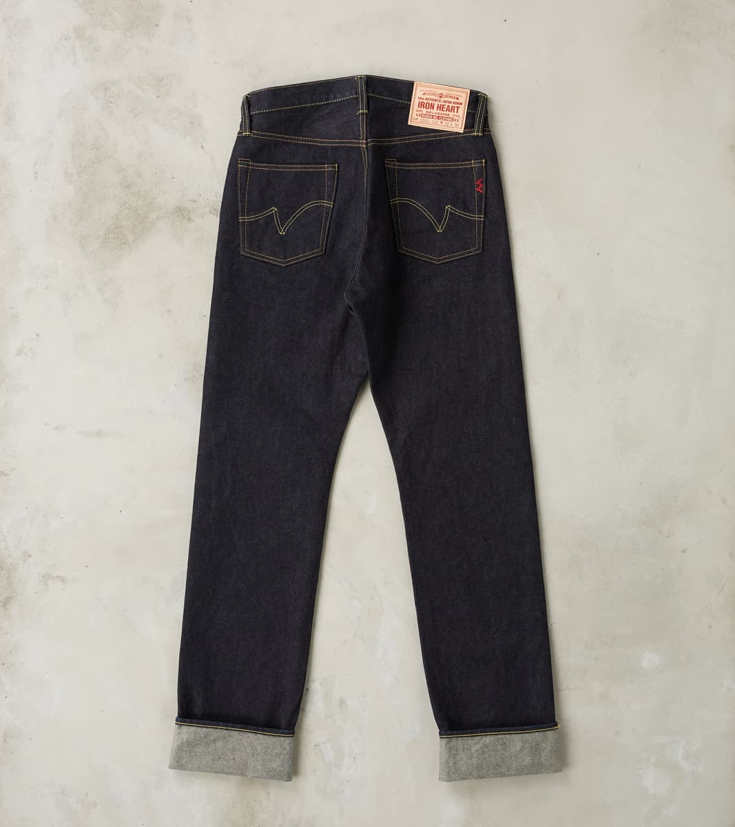 888S-142 - High Rise Tapered - 14oz Indigo