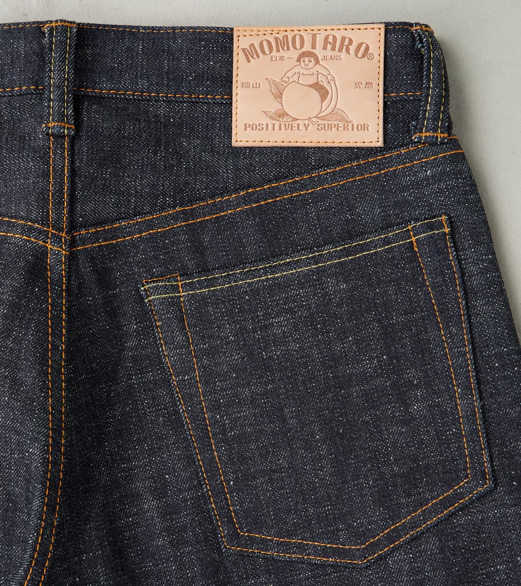 Momotaro Jeans - 0605-82 - Natural Tapered - 16oz US Revival Cotton ...