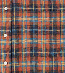 Japanese Cotton Tweed Check - Red
