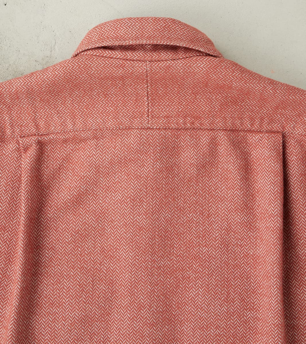 Japanese Herringbone Flannel Camper - Red