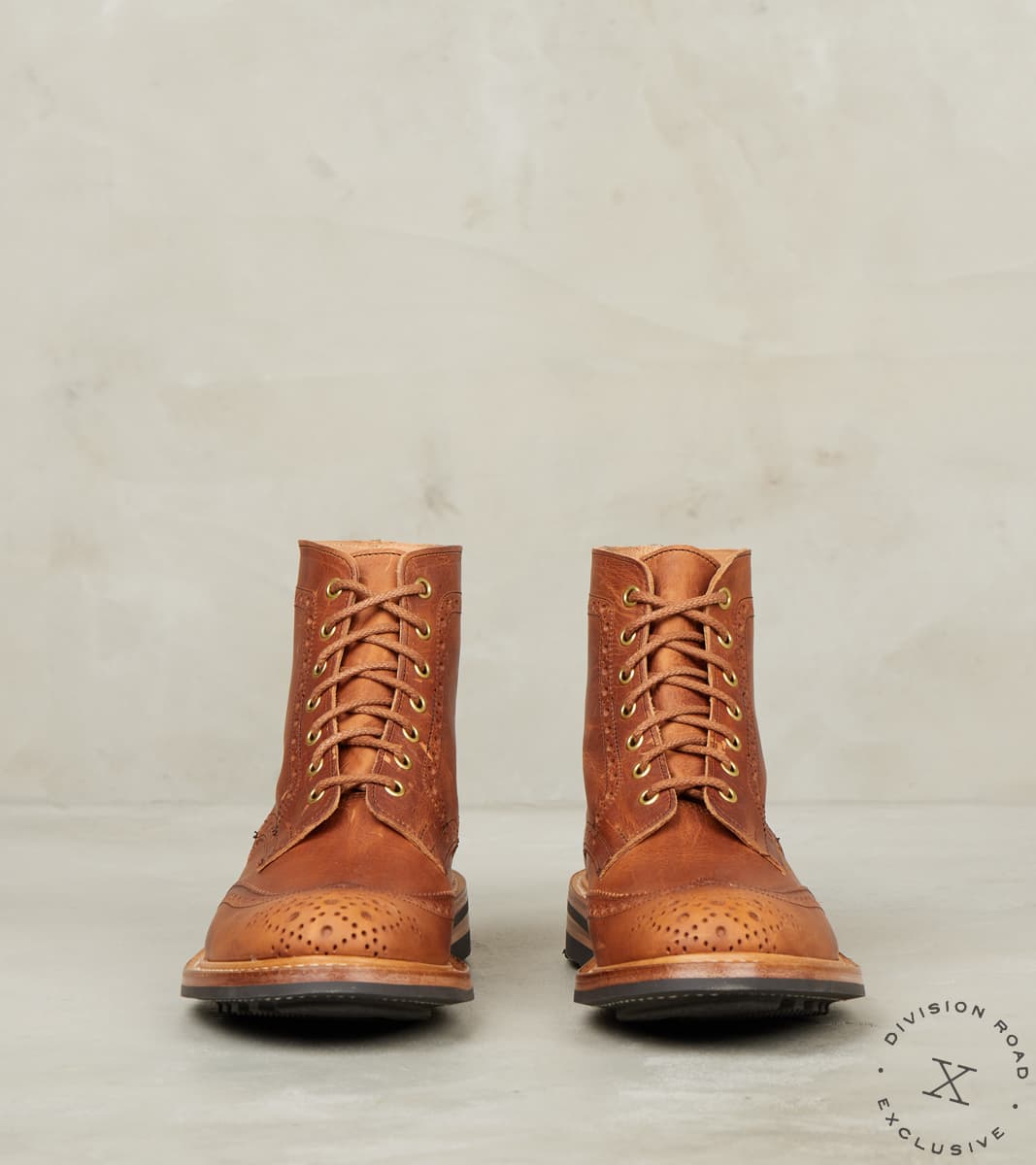 Tricker's x DR Stow Boot - 4497 - Ridgeway - CF Stead Bright Toffee ...