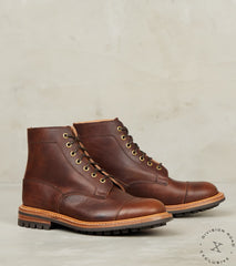 Tricker's x Division Road James Boot - 4497 - Commando - Horween Brown Nut Dublin
