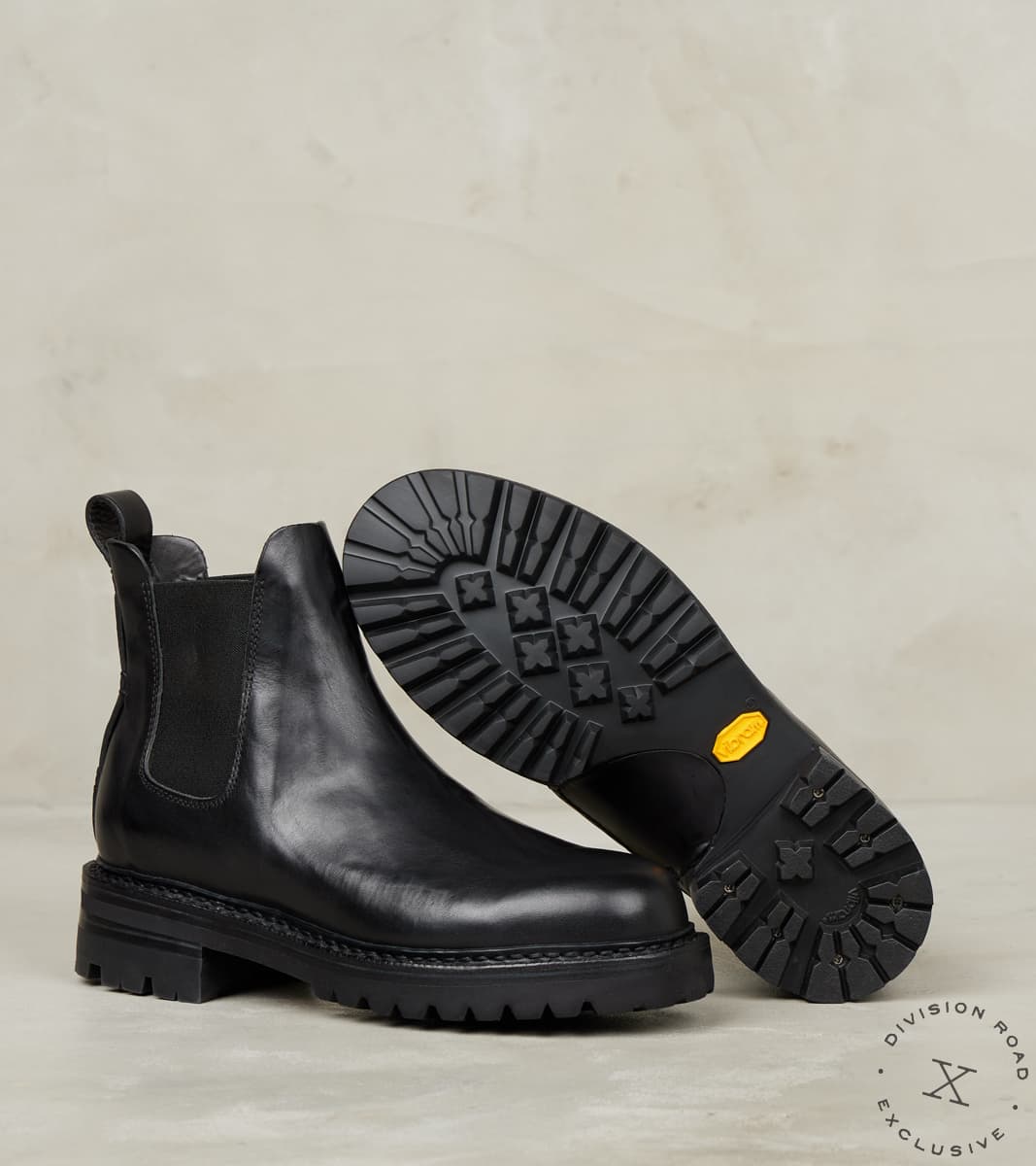 Workman Chelsea Vibram ASP Gumlite Nero Vachetta 800 Calf