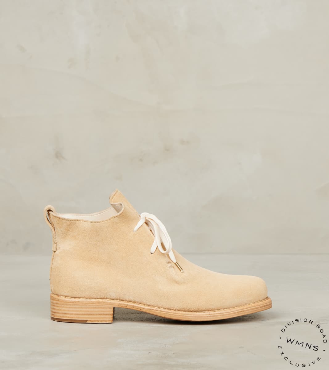 Arch Support Project x Division Road WMNs Double Fold - Leather ASP Sole - Sand Calf S…