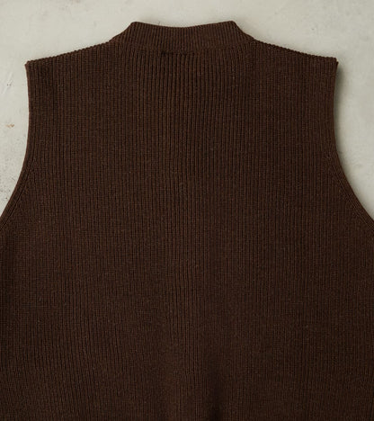 Skipper Vest - Natural Brown