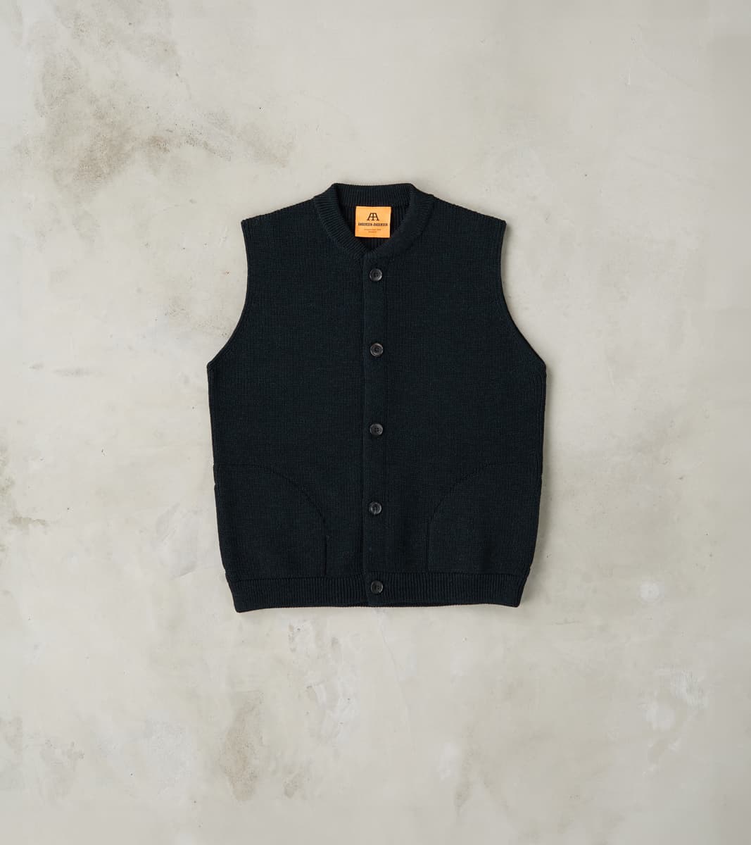 Andersen-Andersen Skipper Vest - Dark Indigo