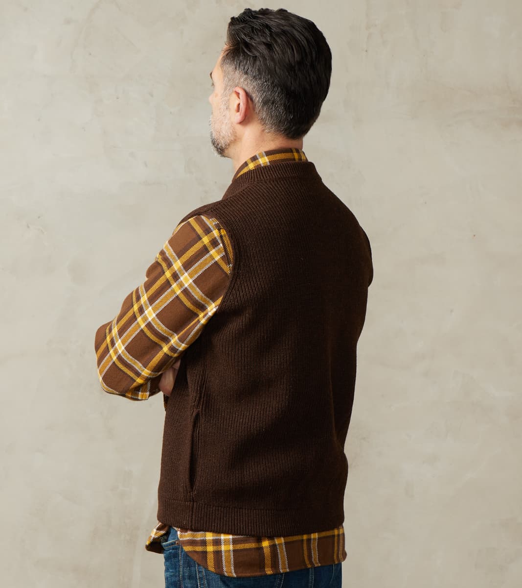 Skipper Vest - Natural Brown