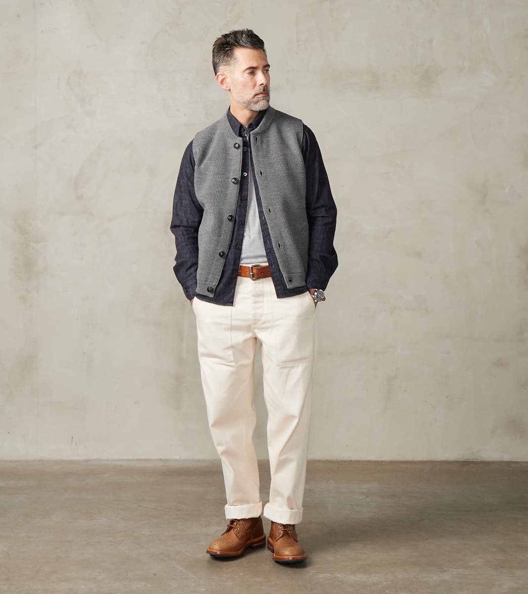 Skipper Vest - Grey