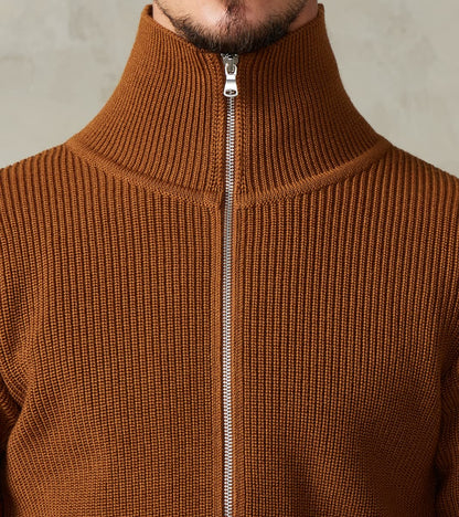 Sailor Full Zip Sweater - Tobak