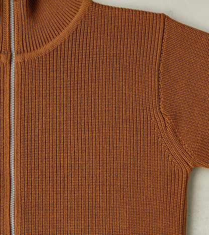 Sailor Full Zip Sweater - Tobak