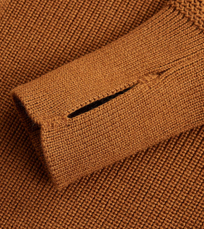 Sailor Full Zip Sweater - Tobak