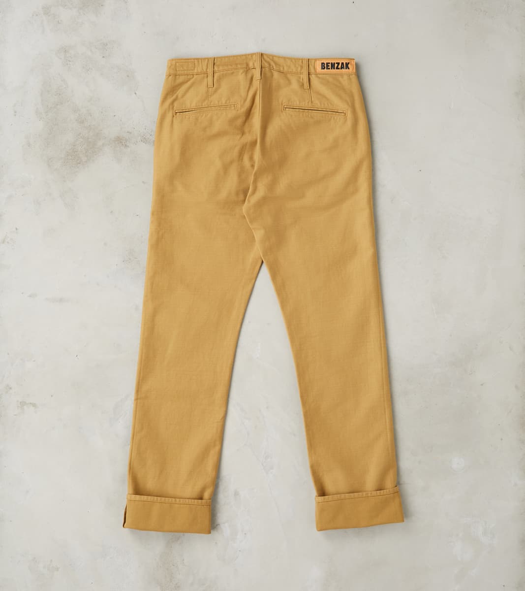 BC-03 New Straight Chino - 10oz Golden Brown Military Twill