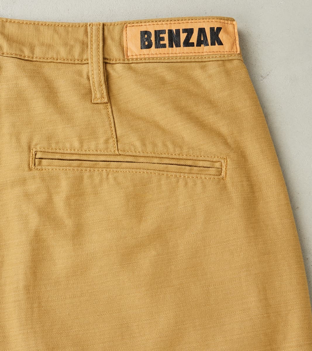 BC-03 New Straight Chino - 10oz Golden Brown Military Twill