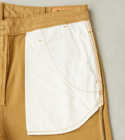 BC-03 New Straight Chino - 10oz Golden Brown Military Twill