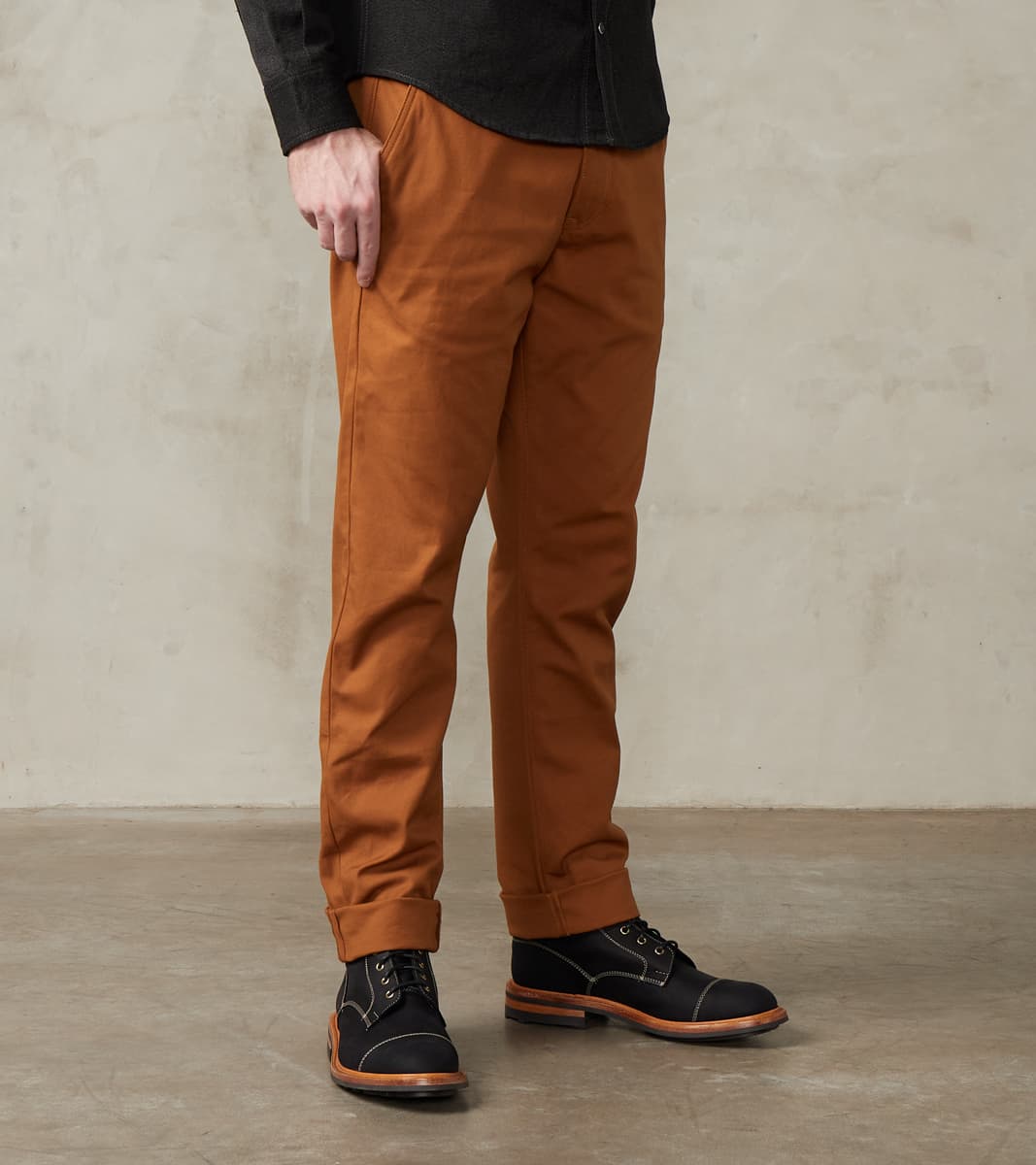 Benzak - BC-06 Scout Pant - 9oz Brown Selvedge Duck Canvas