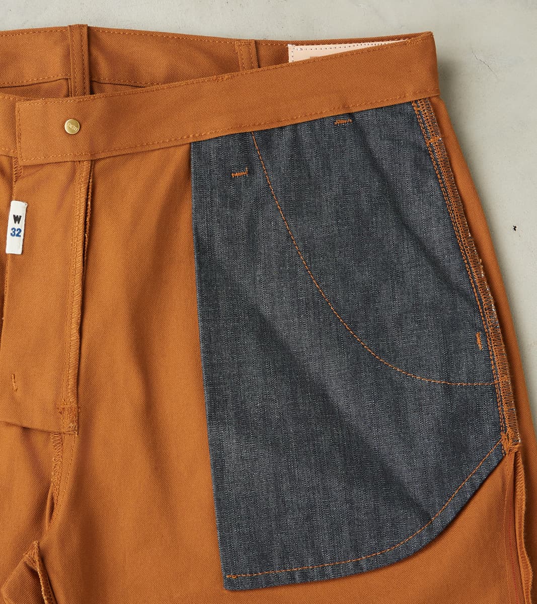 BC-06 Scout Pant - 9oz Brown Selvedge Duck Canvas