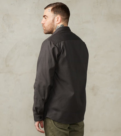 BWS-04 - Scout Overshirt - 9oz Slate Selvedge Duck Canvas