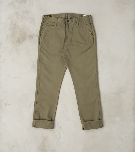 Benzak - BC-06 Scout Pant - 9.5oz Olive Green Military Sateen ...