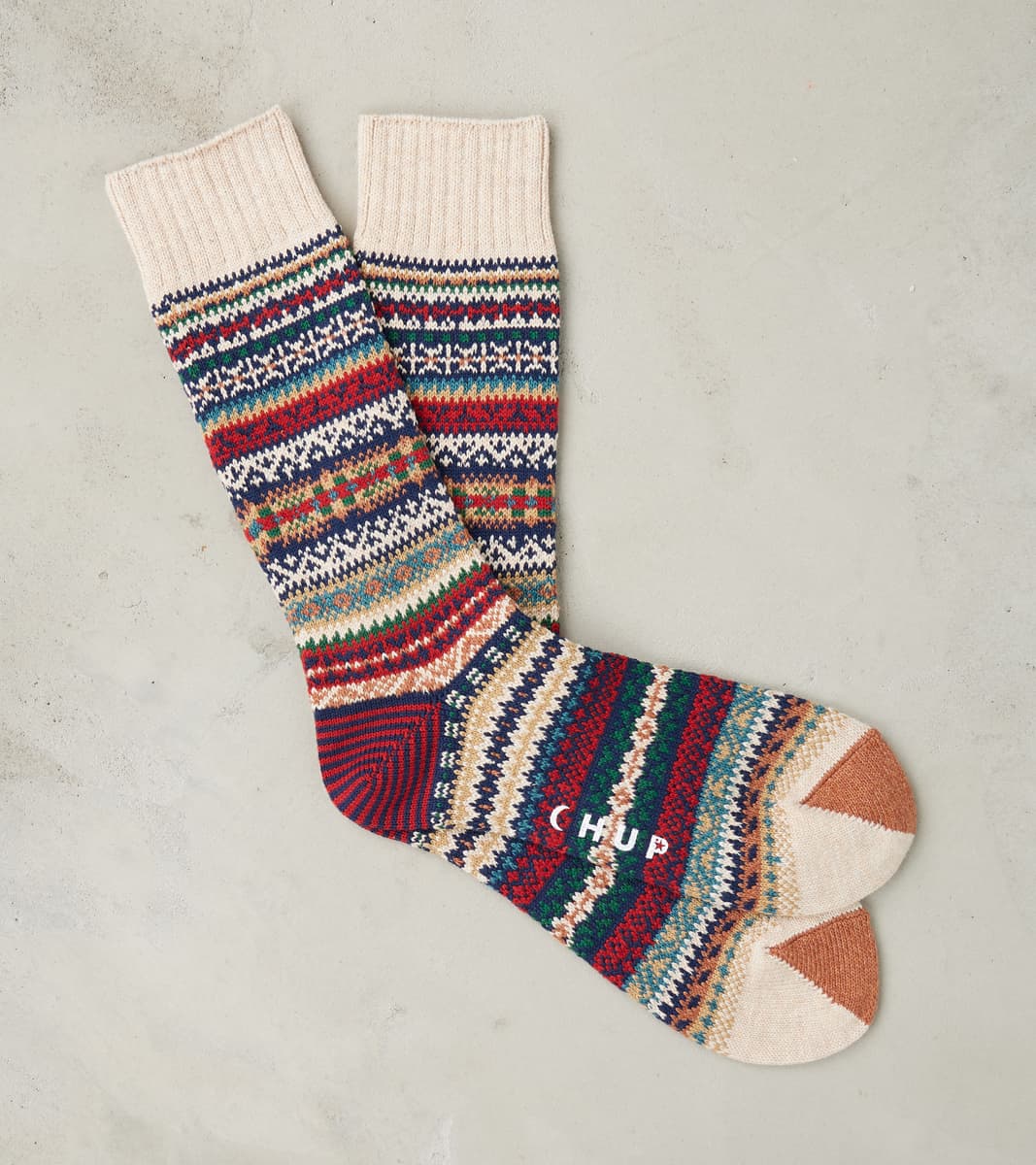 Chup Socks - Happy Holiday - Oatmeal