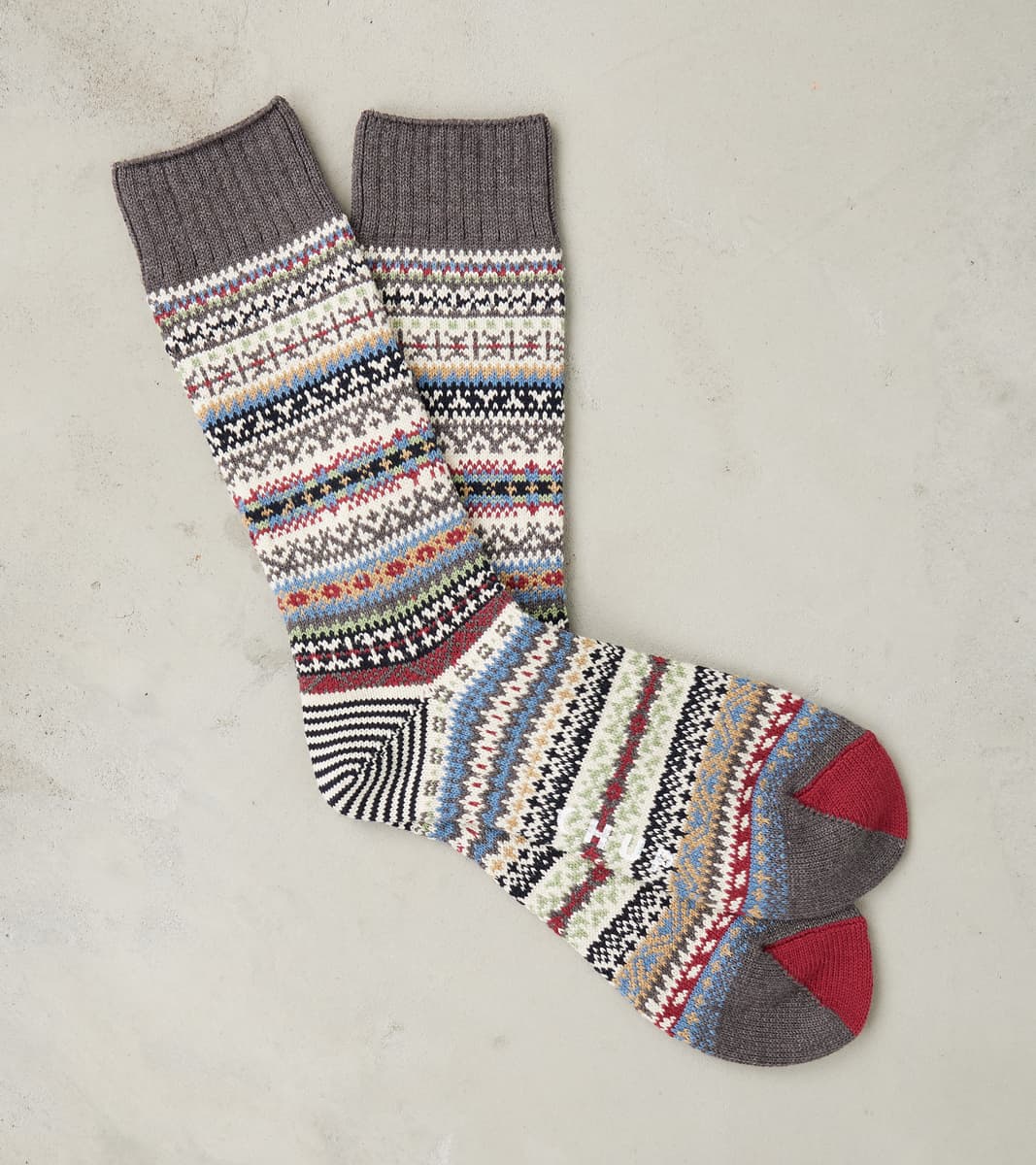 Chup Socks - Happy Holiday - Ash