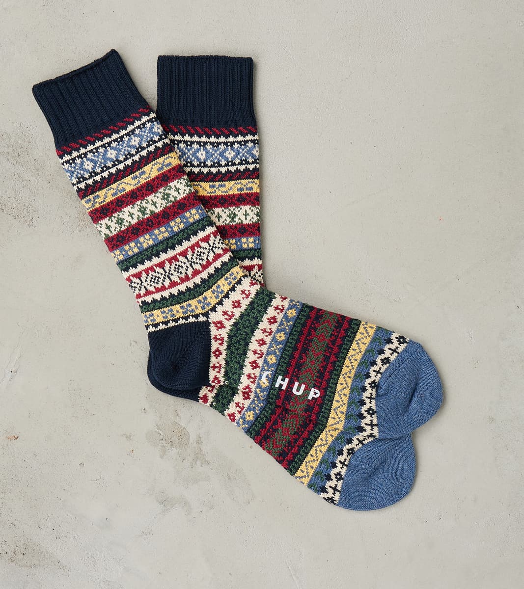 Chup Socks - Cotswolds - Ink Blue