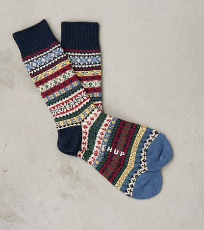Chup Socks - Cotswolds - Ink Blue