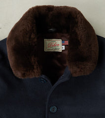 Winston Jacket - Fox Brothers® Exmoor Overcoating - Midnight Herringbone