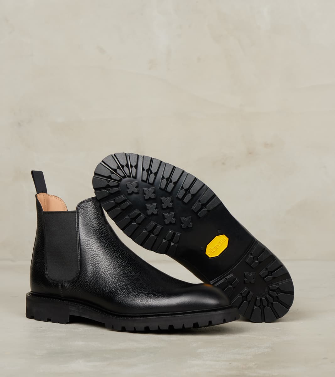 Crockett & Jones Chelsea 11 - 335 - Vibram Carrarmato - Black