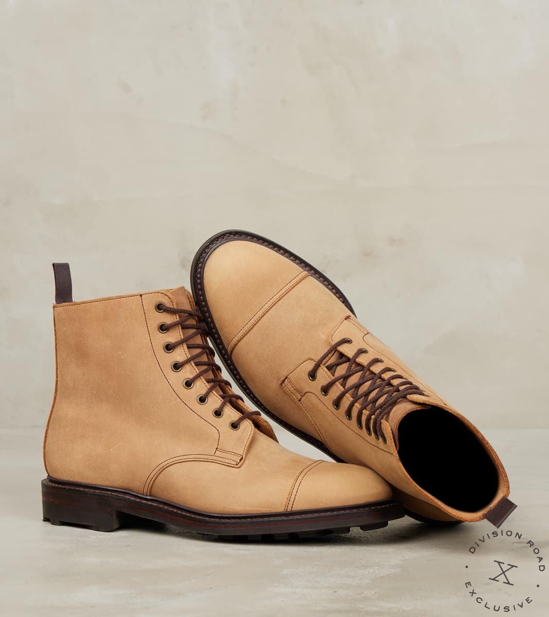 【新品未使用】CROCKETT&JONES CONISTON9H シボ革ブーツ Crockett & Jones x DR Coniston - 378 - Ridgeway - Bronze Oiled