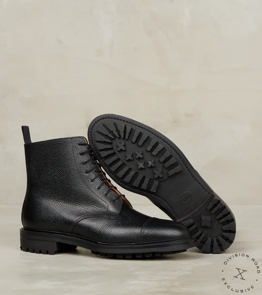 Crockett & Jones x DR Coniston - 325 - Commando - Black Scotch